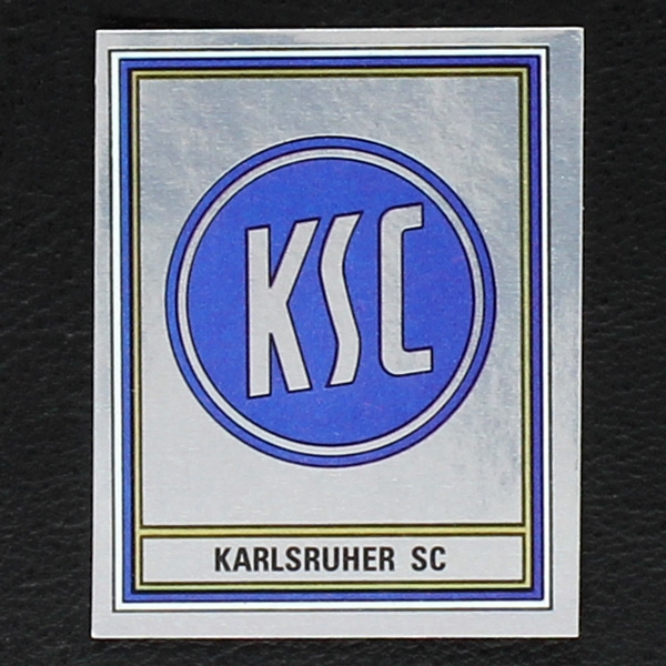 Karlsruhe SC Panini Sticker No. 213  - Fußball 82
