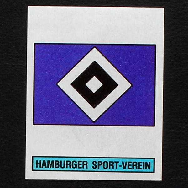 Hamburger SportVerein Panini Sticker No. 154 Fußball 80 Sticker