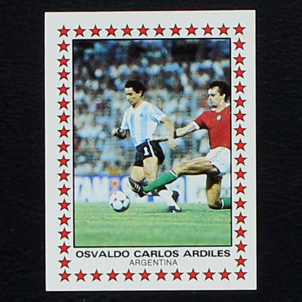 Osvaldo Carlos Ardiles Panini Sticker No. 388 - Futbol 83