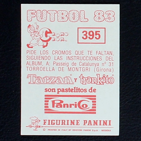 Karl-Heinz Förster Panini Sticker No. 395 - Futbol 83