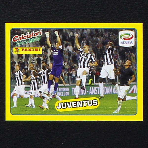 Juventus Turin Panini Sticker No. V6 - Calciatori 2012