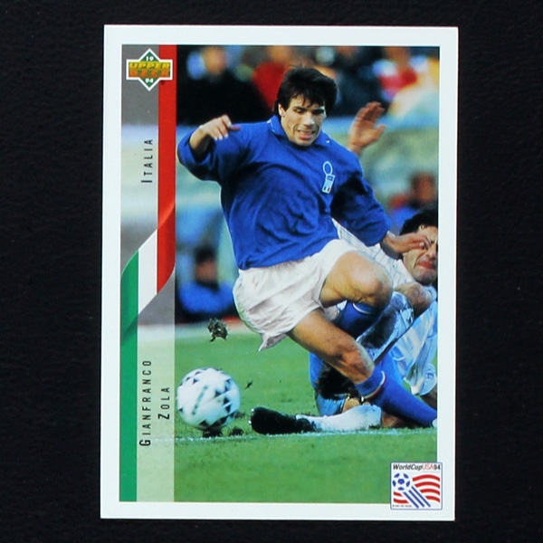 Gianfranco Zola Upper Deck Trading Card No. 128 - USA 94