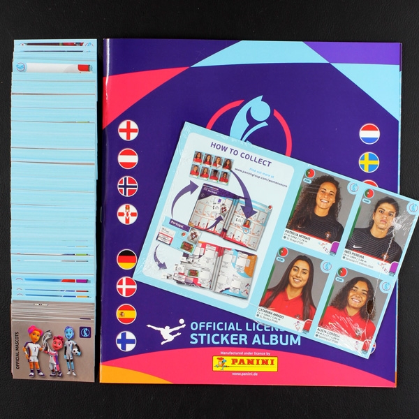 Euro 2022 Womens Panini Sticker Album