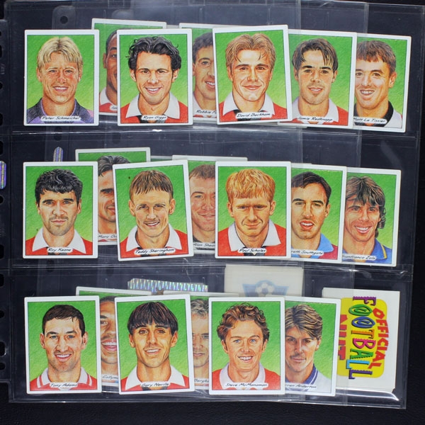 Superplayers 98 Panini Sticker Album komplett