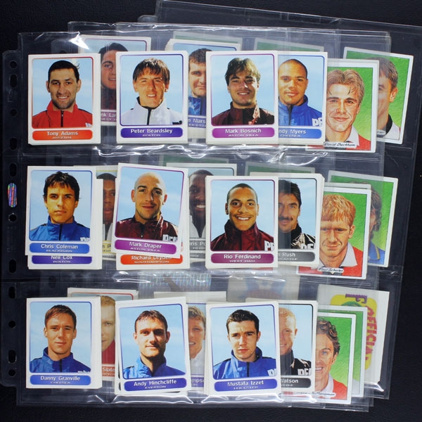 Superplayers 98 Panini Sticker Album komplett