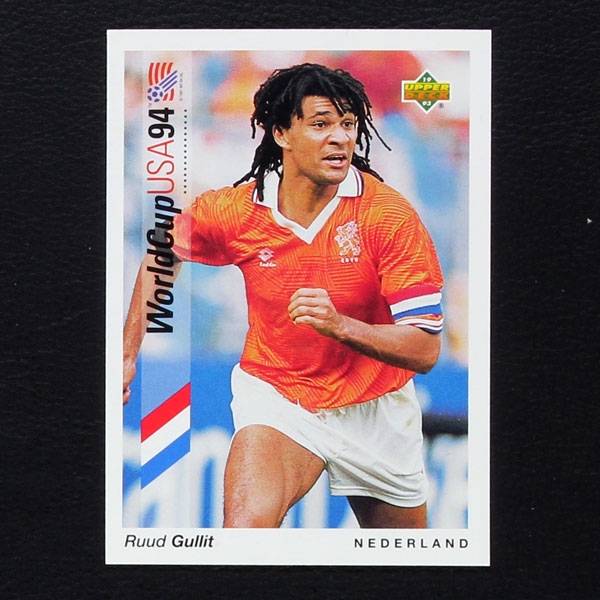 Ruud Gullit Upper Deck Trading Card Serie USA 94