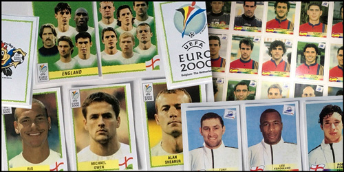 Panini Sticker als Fälschung