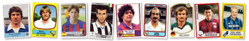 Panini Fußball Stars