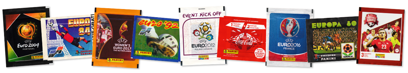 Panini Euro Sticker Tüten